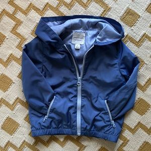 Janie and Jack Toddler Boys’ Blue Rain Jacket and Windbreaker, 2yo